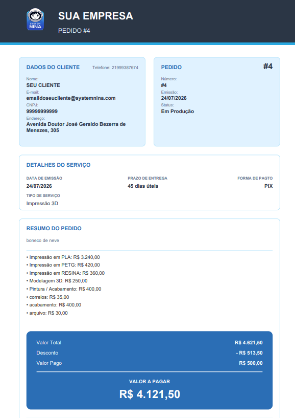 Pedido